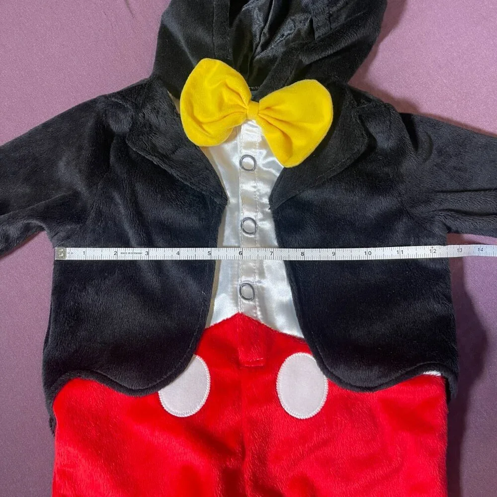 Disney Mickey Mouse Baby Costume, One piece - Size 3-6 Months